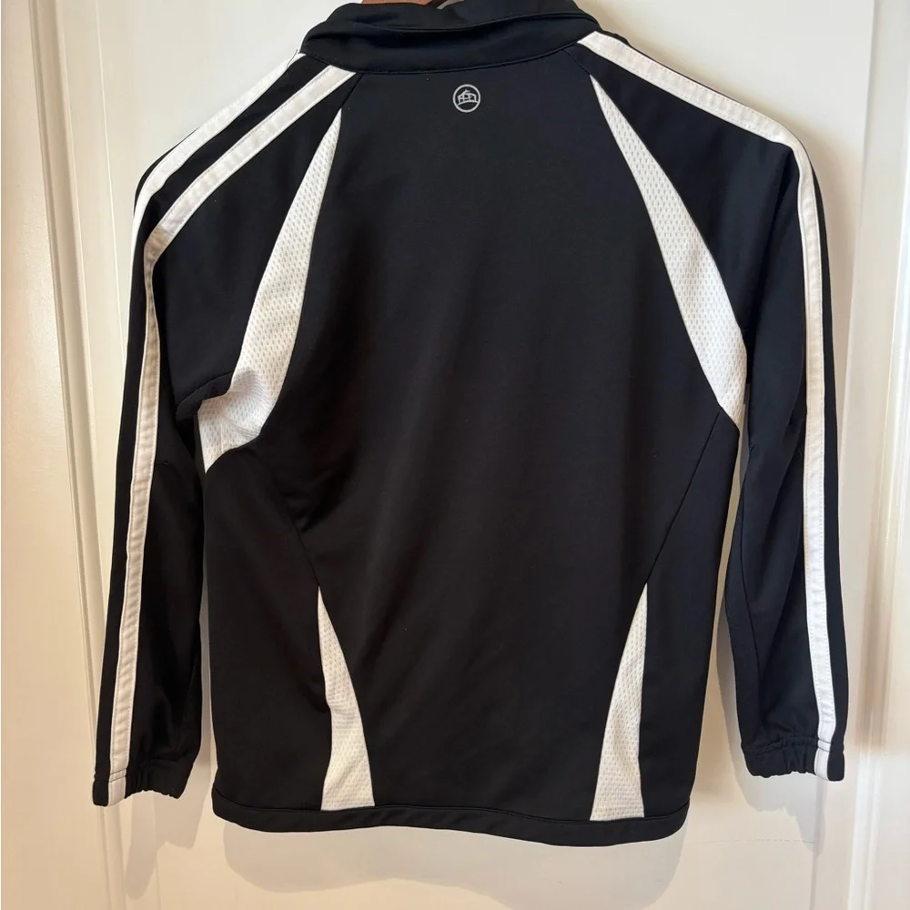 Stormtech Youth Medium Black Track Jacket StretchTech Full Zip